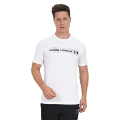 Remera UA Blanco Camo 1376830 100