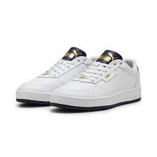 Puma Court Classic Lux Blanco Dorado 395019 06