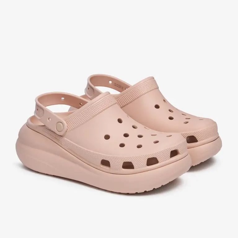 Crocs Plataforma Rosa 207521 6UR