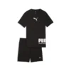 Conjunto Puma Negro kids 693335 01
