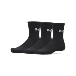 Medias UA Negro UA 3/4 Pack de 3