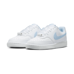 Alternative view of NK Court Vision Blanco Celeste IB6652 102