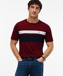 Remera TOMMY Bordo XM08485 500
